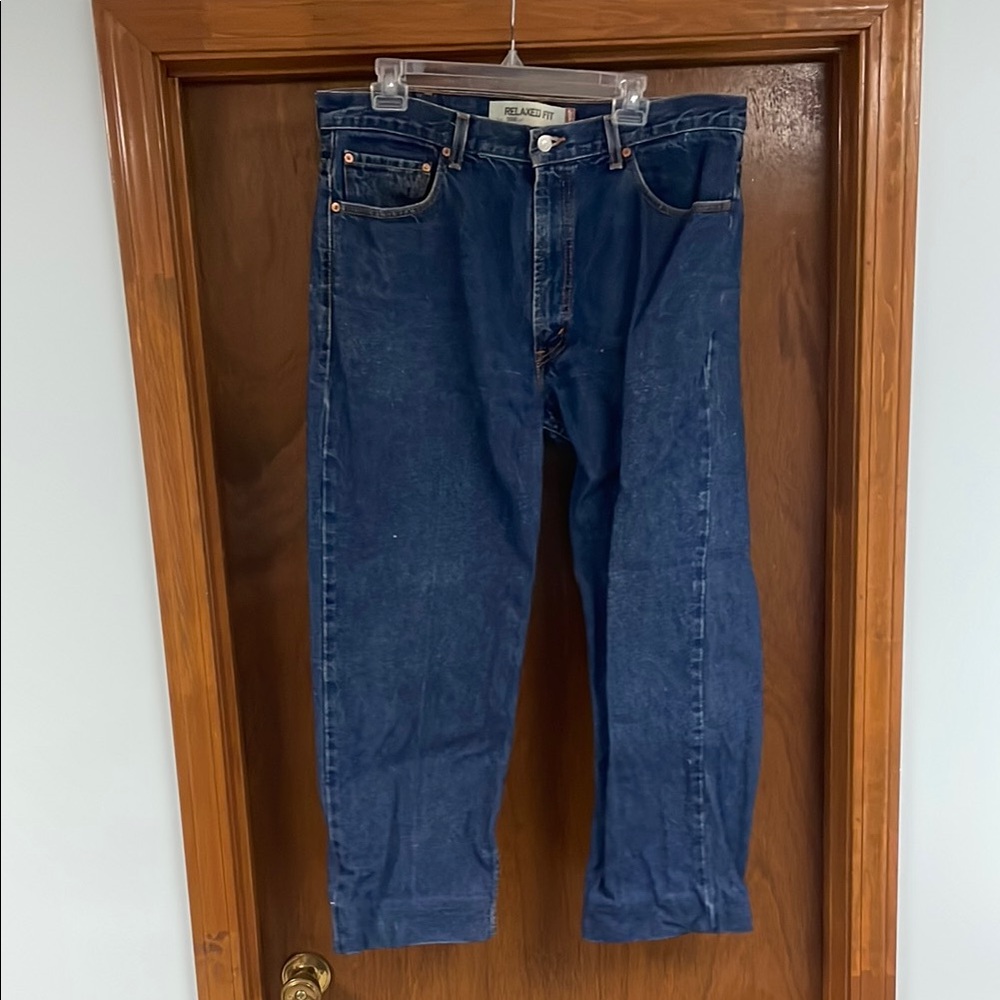 Levi's Blue Relaxed Fit Jeans with Classic Indigo Style